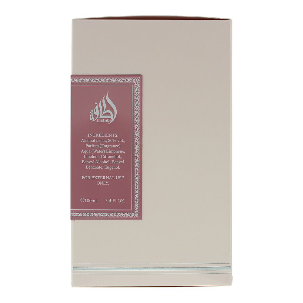 Lattafa Mohra Silky Rose Eau de Parfum 100ml - Image 4