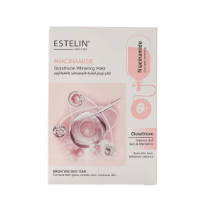 estelin-niacinamide-glutathione-whitening-mask-25g