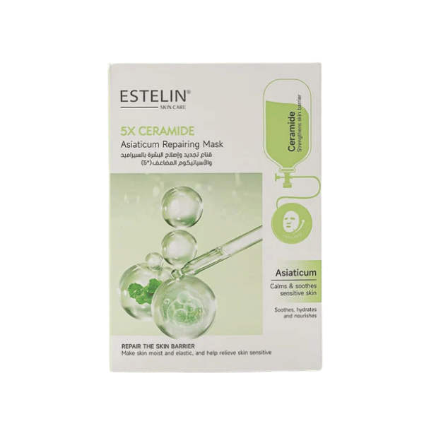 Estelin 5x Ceramide Asiaticum Repairing Mask 25G