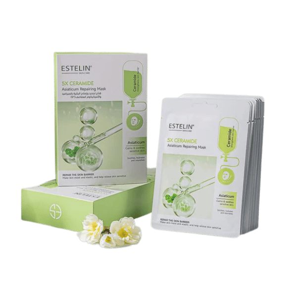Estelin 5x Ceramide Asiaticum Repairing Mask 25G - Image 3